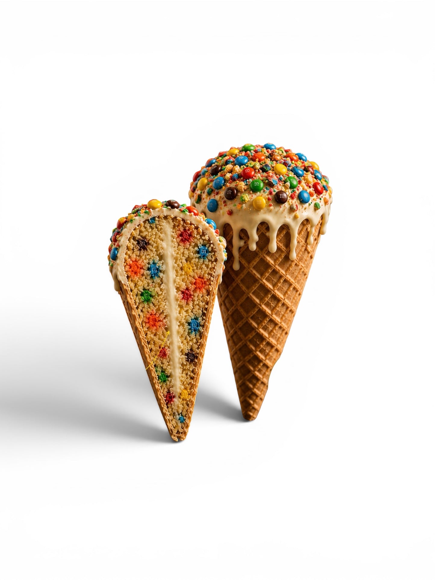 M&M Blast Cake Cone