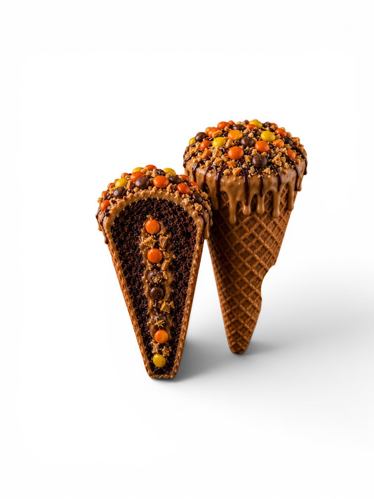 Reese’s Pieces Cake Cone