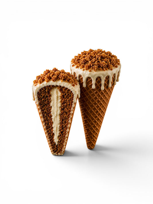 Carrot Cake Cone
